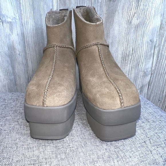 UGG New Heights Platform Mini Boots NEW - Picture 6 of 12